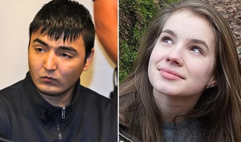 Hussein Khavari (left) jailed for life for rape and murder of Maria Ladenburger, 19 (right)